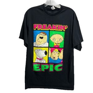 Family Guy Freakin Epic Graphic T-Shirt LG